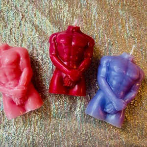 Sexy Male Spell Candle for Health and Attraction Spells