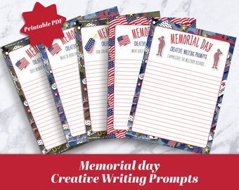 Schrijftips voor Memorial Day: patriottische kinderactiviteiten (afdrukbare pdf)