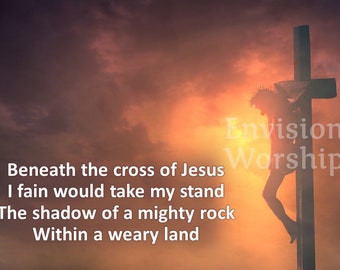 Beneath The Cross Of Jesus PowerPoint - Standard Size