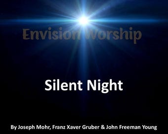 Silent Night PowerPoint with Lyrics - WIDESCREEN Size