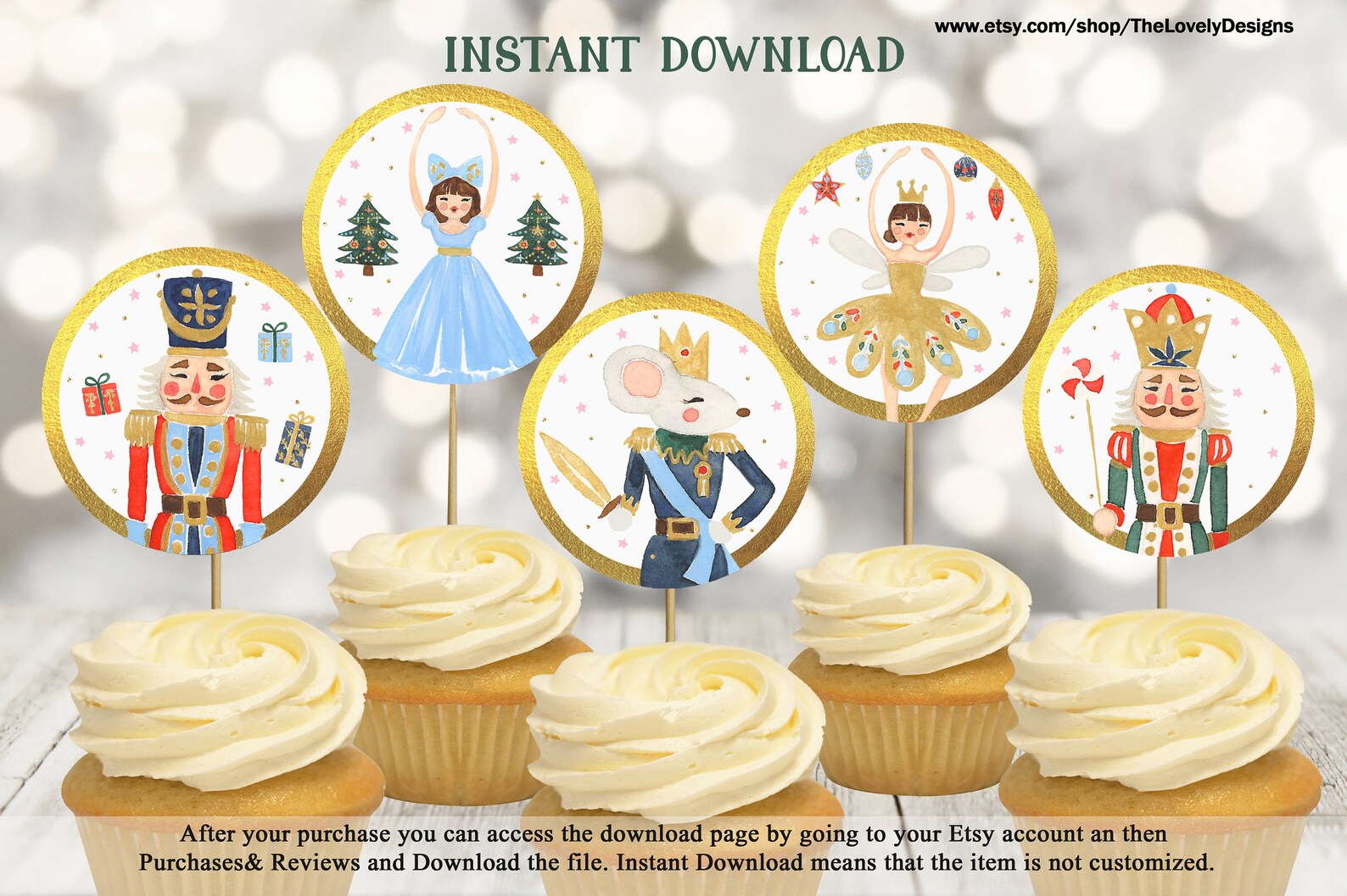 Nutcracker Cupcake Toppers Nutcracker Birthday Circles Sugar Etsy nutcracker-cupcake-toppers-nutcracker-birthday-circles-sugar-etsy