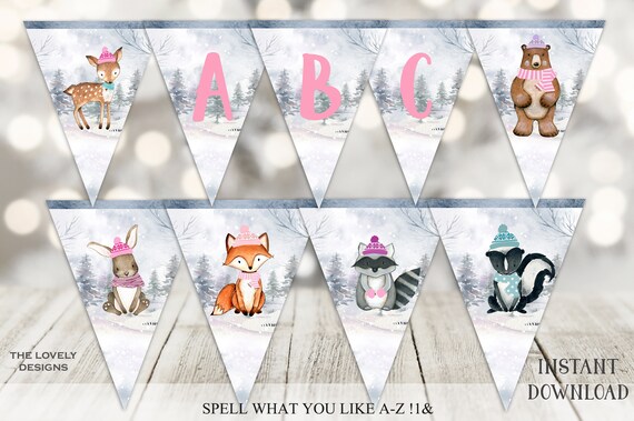 Bandierine personalizzate - Bandierine di compleanno - Decorazioni per