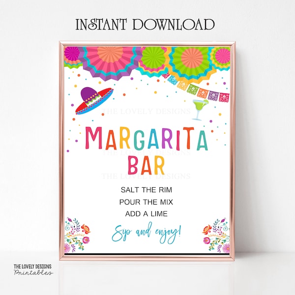 Margarita Sign - Etsy