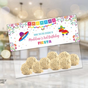 EDITABLE Piñata Fiesta Treat Bag Topper Pinata Fiesta Birthday Favor Bags Snacks Fiesta Mexican Cinco de Mayo Treat Bag PRINTABLE DOWNLOAD