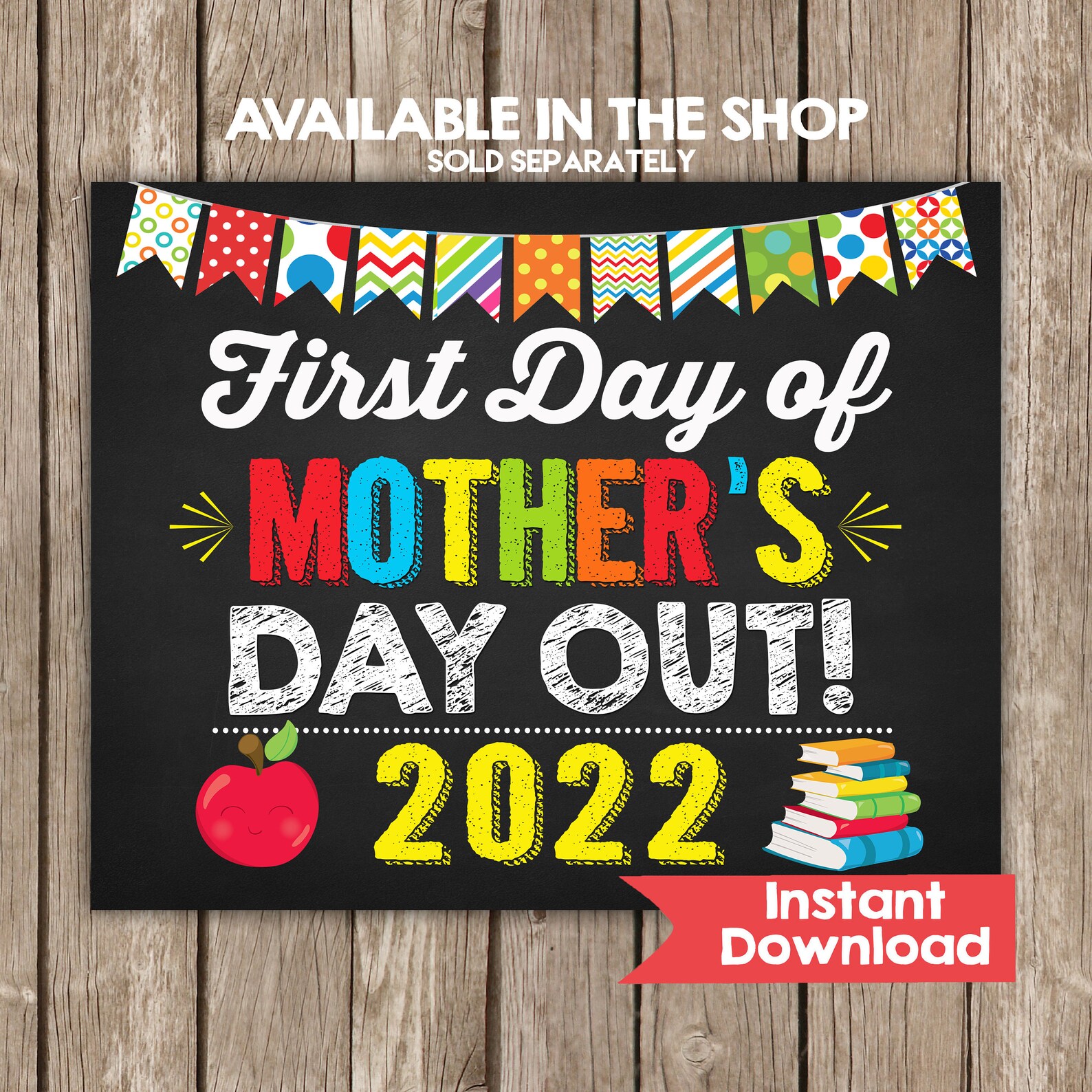 First Day of 3 Year Old Preschool Sign 8x10 INSTANT DOWNLOAD Etsy