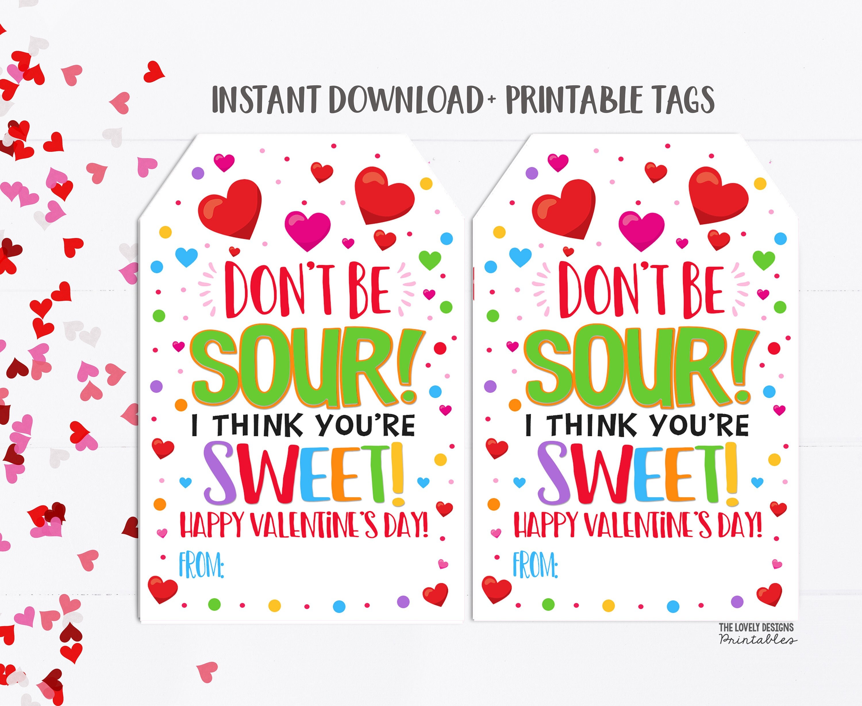 Shark Valentines Day Printable Cards School Classroom Valentine's