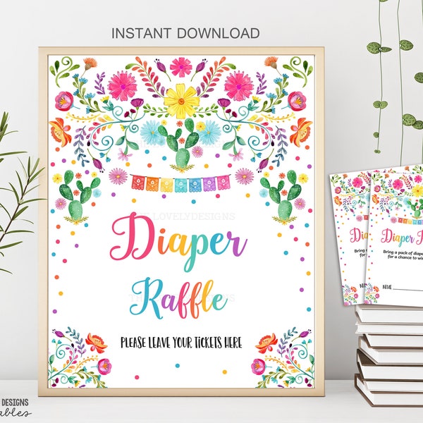 Fiesta Diaper Raffle - Etsy Fiesta Diaper Raffle - Etsy