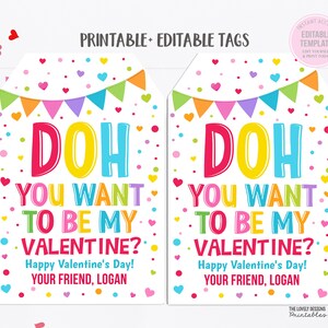 ¿Quieres ser mi Valentín? Etiqueta de San Valentín con plastilina, plastilina, plastilina para niños en el aula, preescolar, San Valentín, imprimible, descarga instantánea