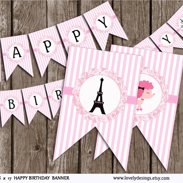 Paris Theme Party - Etsy
