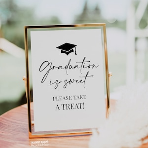 Graduation Party Table Signs Bundle INSTANT DOWNLOAD Printable ...