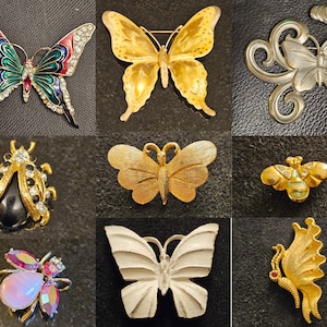 最高の Trifari butterflies - Etsy Polska パーツ