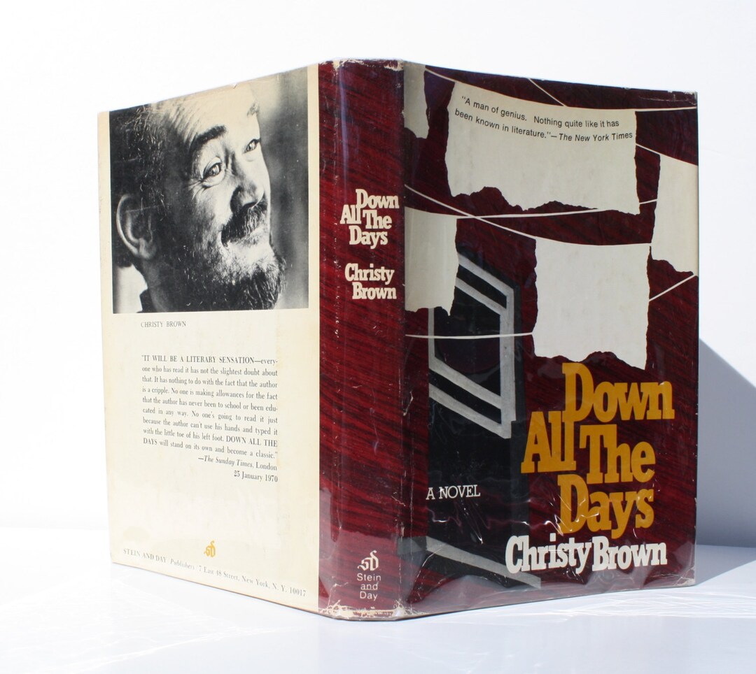 1st Ed. Down All The Days de Christy Brown Stein &amp; Day - Etsy España