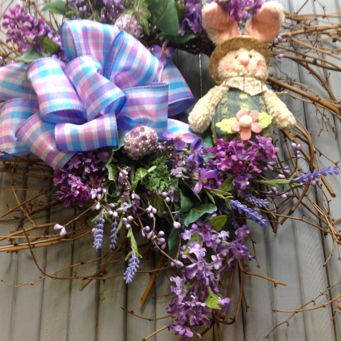 Winners Lavender & Rose Easter Wreath