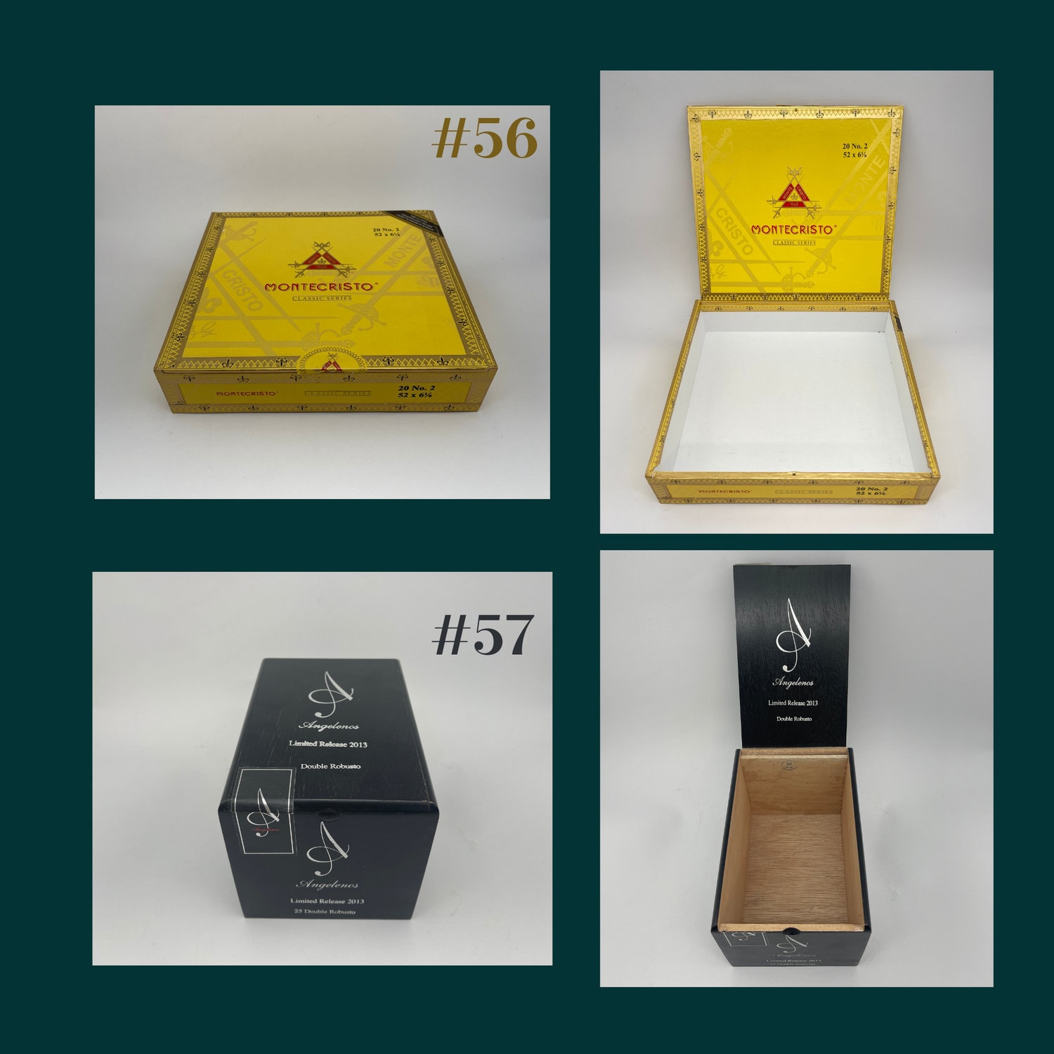 Custom Cigar Box Jewelry Box Ring Display Cufflink Box Stud Etsy