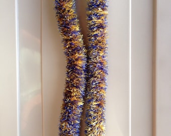 Curry & Blue Nani Yarn Lei