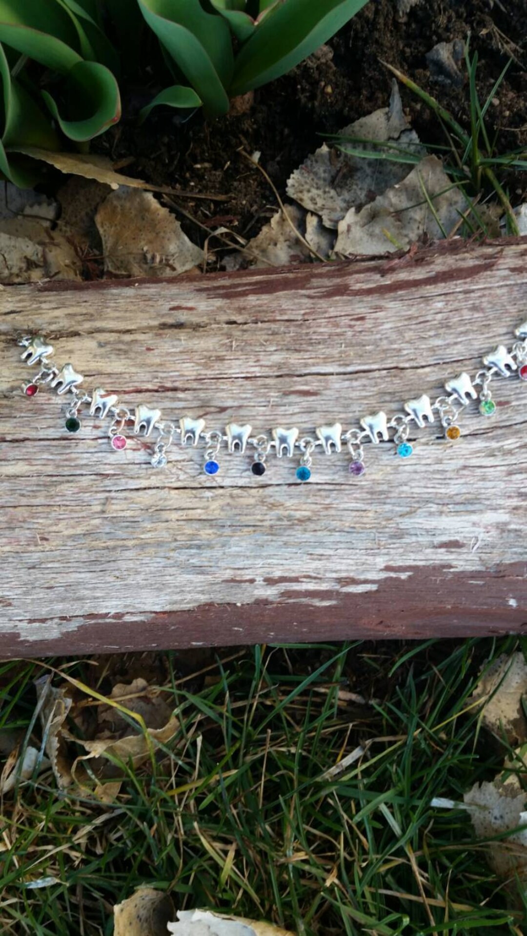 Dental Charm Bracelet Etsy