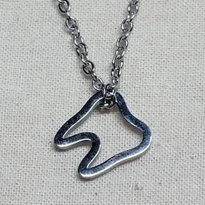 Cute molar charm necklace