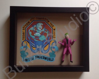 1966 Batman Movie UNITED UNDERWORLD Display Print For Your 2015 Hallmark Joker