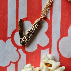 Small knife necklace, mini pocketknife necklace, , small pocketknife necklace, knife necklace, small knife pendant