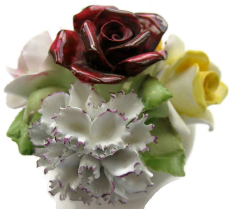 Vintage Royal Doulton Bone China Flower Ornament Etsy