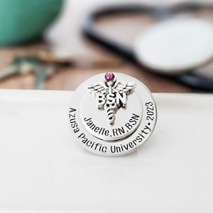 BSN Pin BSN Nursing Pin For Nurse Graduation BSN Gift For Nurse Graduate Nurse Pin Nursing Pins Nurse Graduation Nursing pin bsn image 1