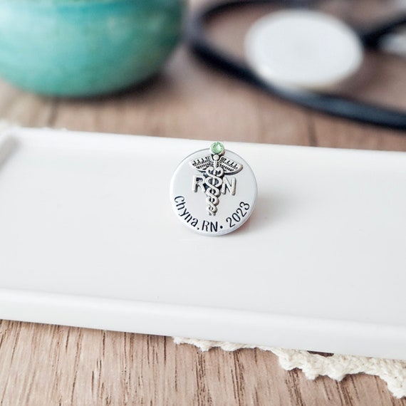 Nursing Pin | Pinning Ceremony | Nursing Graduation Pin | Nurse Gifts | RN Pin | Nurse Graduation Gift | Nursing Student | RN Nurse Gifts