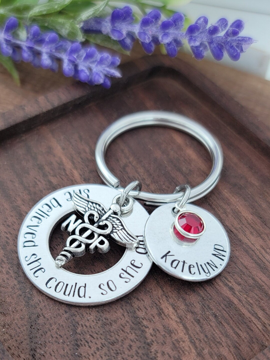 Nurse Practitioner Gift Nurse Practitioner Keychain NP - Etsy