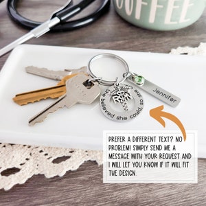 RN Nurse Keychain Personalized Gift For Nursing Student Graduation Motivational Nurse In Progress Keyring image 5