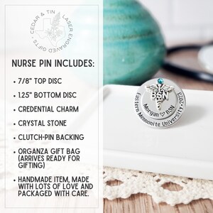 BSN Pin BSN Nursing Pin for Nurse Graduation BSN Gift for Nurse ...