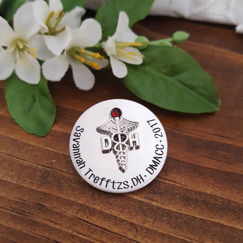 Dental Hygienist Pin Dental Graduation Pin Dental Etsy