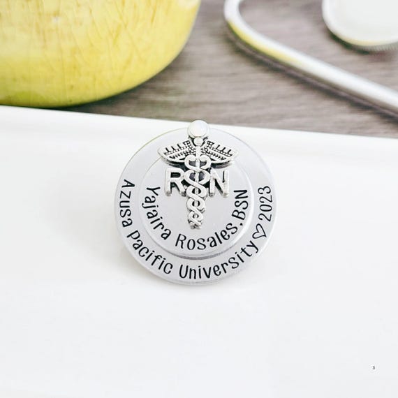 RN Pin For Pinning | RN Pin Gift For Nurse Graduate | RN Nurse Pin Pinning Ceremony | Nurse Pinning | Nurse Graduation Gift | Nurse Pins
