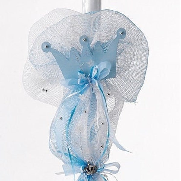 Christening Candle Lampada Ivory - CCLNB6 main image 1