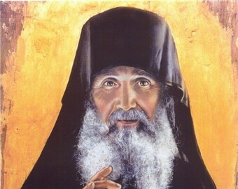 Elder Ephraim of Arizona Orthodox Icons Byzantine Greek - Etsy