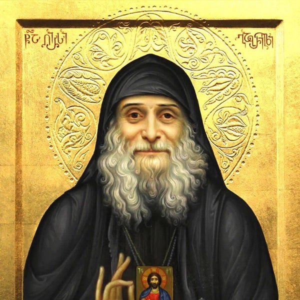 Saint Gabriel Urgebadze catholic Orthodox icons byzantine icon greek orthodox icon byzantine icon birthday name-day baptism gift home gift