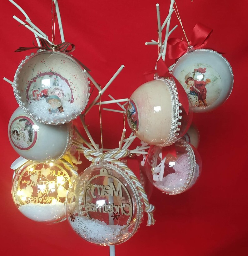 Handmade Victorian Ornament Handmade Ball Ornament Unique Etsy