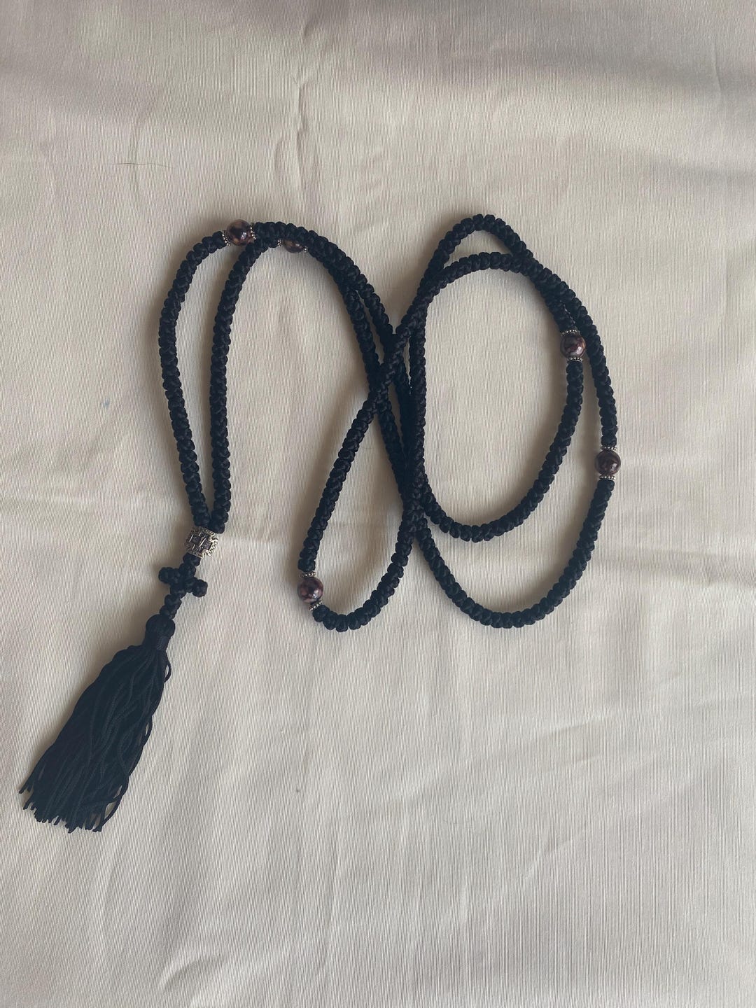 Handmade Prayer Rope Komposkini 300 Knots Rosary 300 Knots Rosario ...