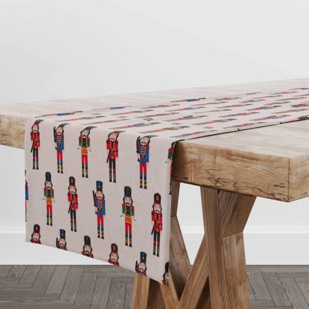 Nutcracker Runner Table Runner Christmas , Christmas Table Runner, Table Centerpiece, Kitchen