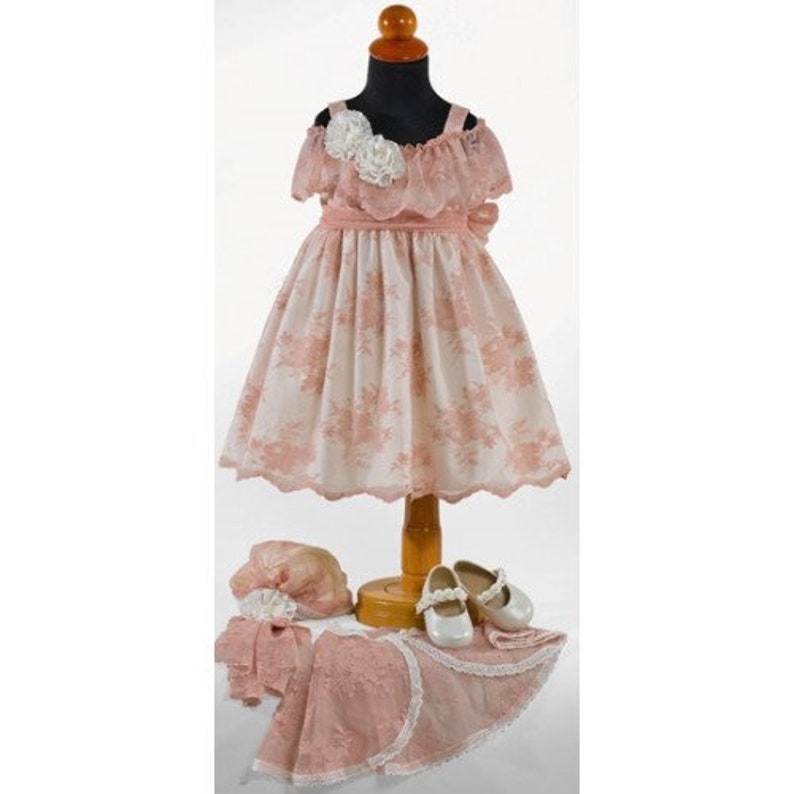 Christening attire for girls baptism dress christening dress,Elegant baby flowergirl dress,griechische taufe kleidGreek orthodox