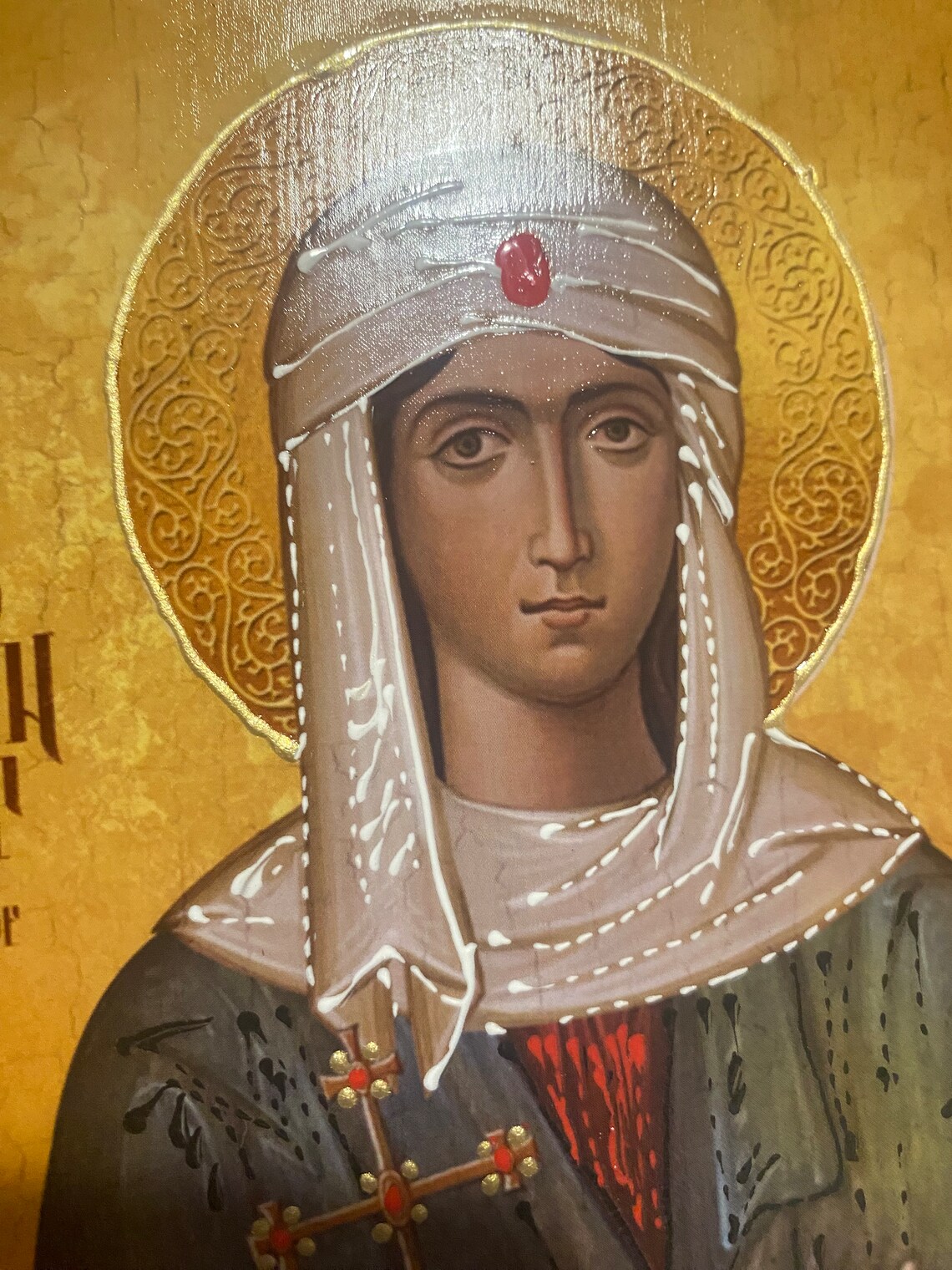 Orthodox Icons Byzantine Saint Olivia of Palermo Greek Etsy