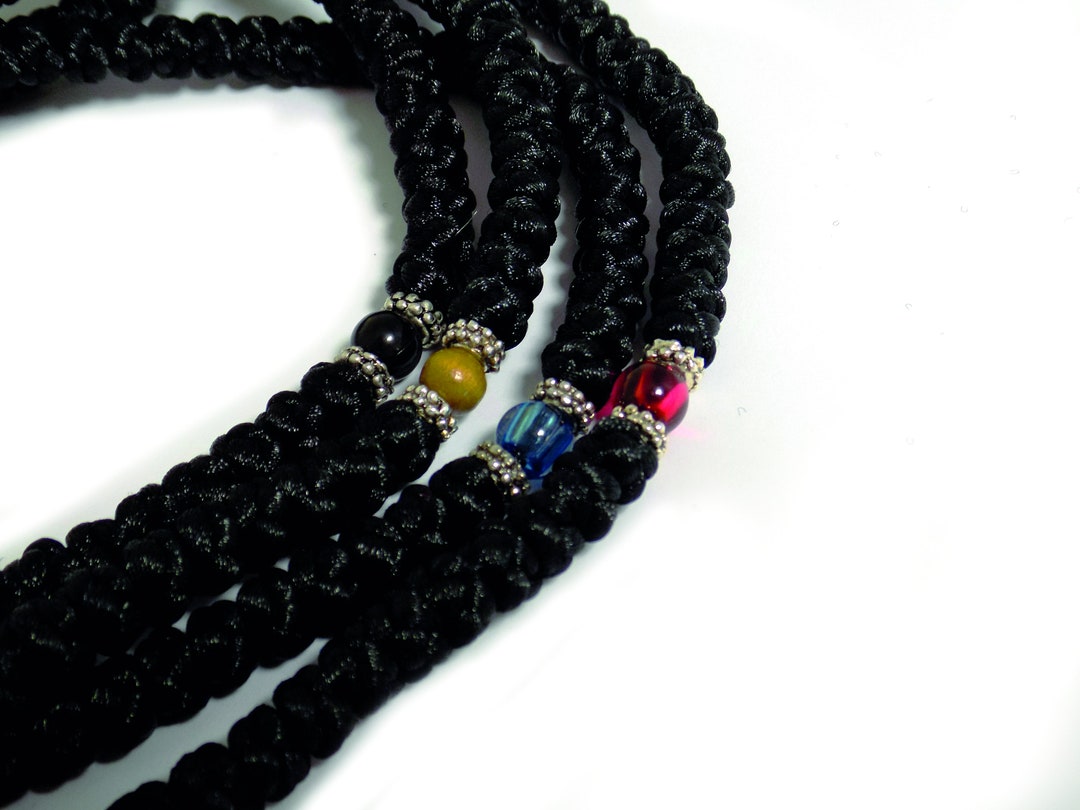 Handmade Prayer Rope Komposkini 100 Knots Rosary 100 Knots Rosario ...