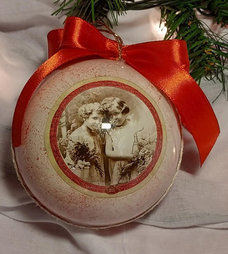 Handmade Victorian Ornament Handmade Ball Ornament Unique Etsy