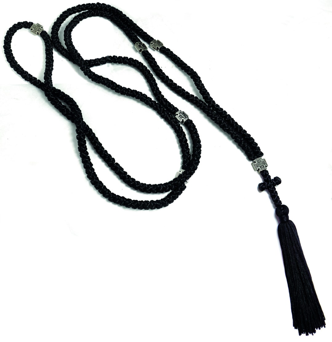 Handmade Prayer Rope Komposkini 300 Knots Rosary 300 Knots Rosario ...