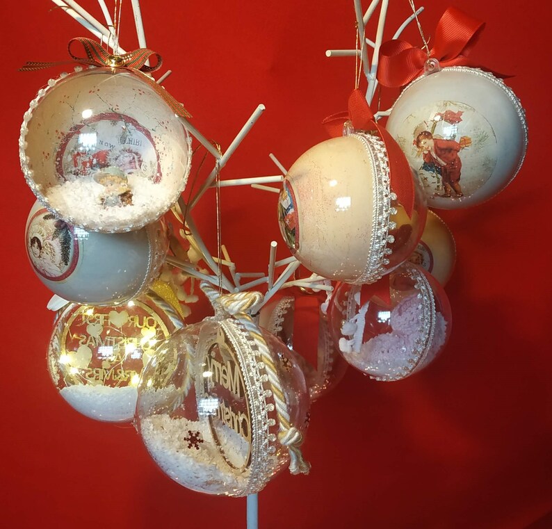 Handmade Victorian Ornament Handmade Ball Ornament Unique Etsy