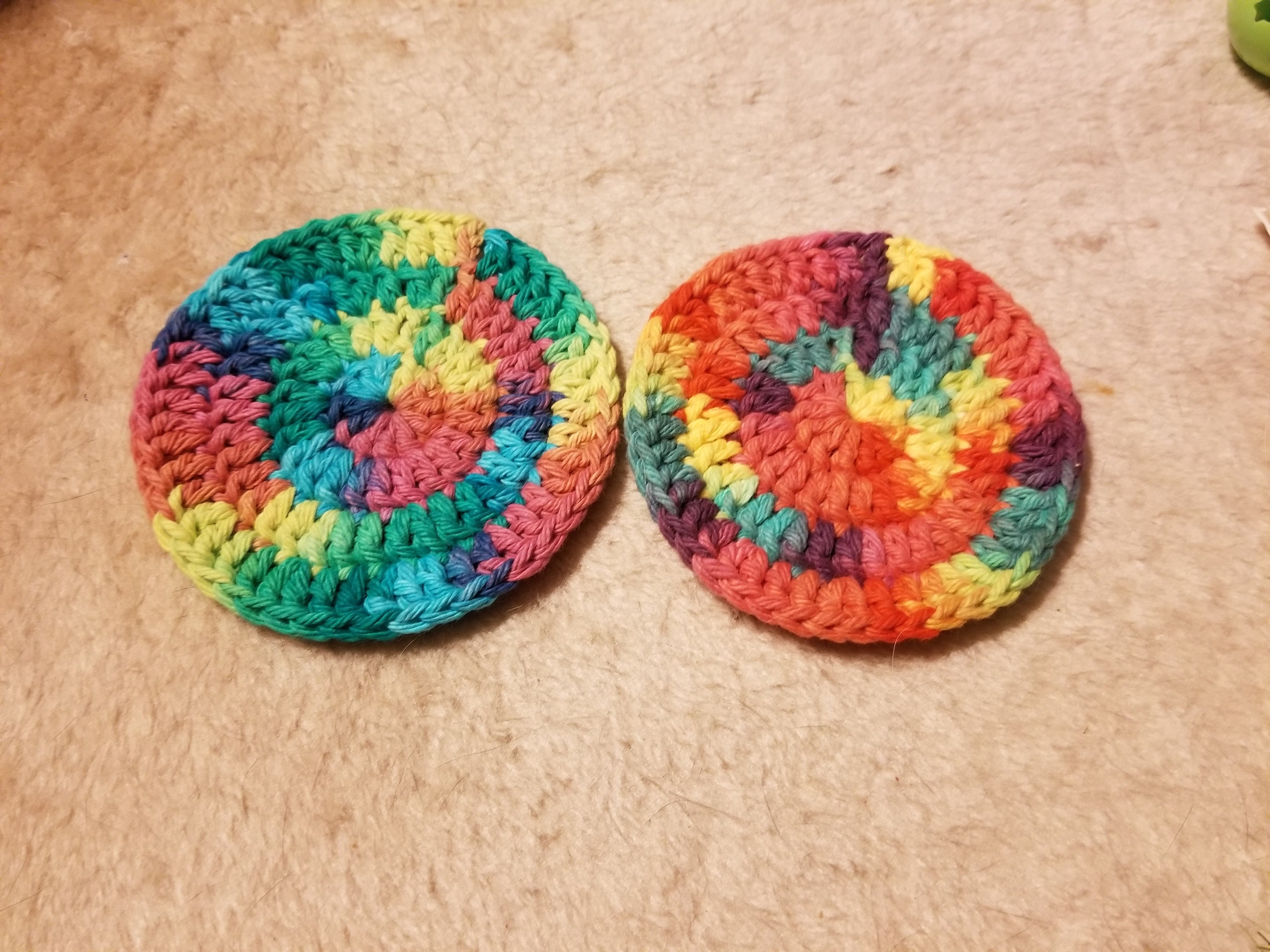 100 Cotton Coasters Etsy