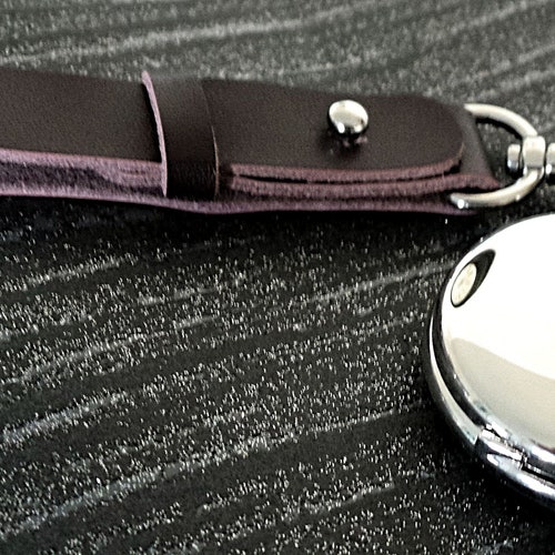 Leather Pocket Watch Belt Loop Strap Genuine High Quality for - Etsy