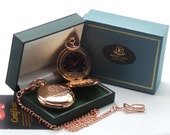 Sir Winston Churchill Signed Rose Gold Pocket Watch in Luxury Gift box Case with Certificate Engraved Quote and autograph British WW2
