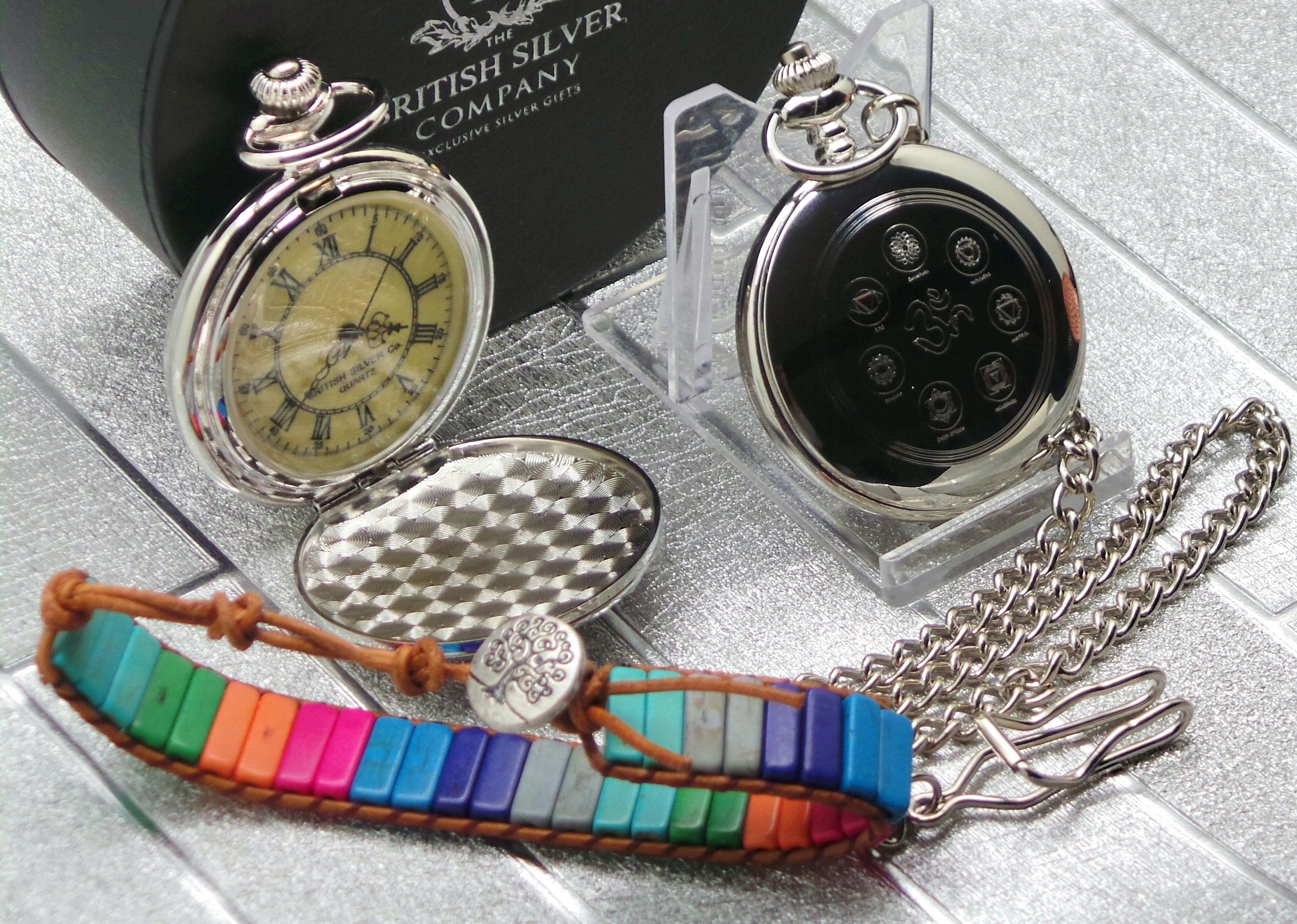 Orologio da taschino con incisione personalizzata sale