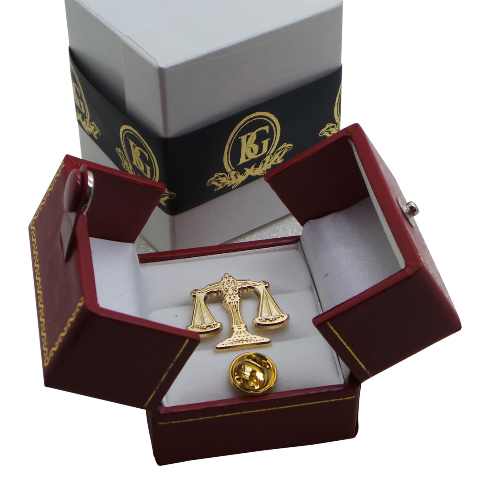 Legal Scales of Justice Lapel Pin 24k Clad Crest Gifts for Etsy