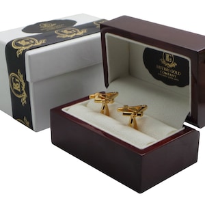 Freemason Gold Cufflinks Luxury Set for Masonic any Lodge Cuff Links Brotherhood Wooden Gift Case Freemasons Compass No G Boxed Gifts