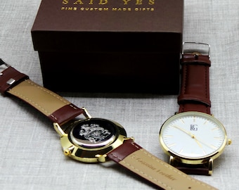3 x relojes personalizados con entrega al día siguiente a EE.UU. desde el Reino Unido